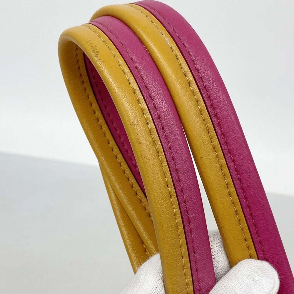 Louis Vuitton Monogram Loretta Shoulder Bag M44053 Brown Hot Pink Women's P28... - Picture 9 of 10